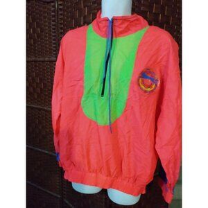 Vintage 90s Slazenger 1/2 Zip Windbreaker jacket Adult Large